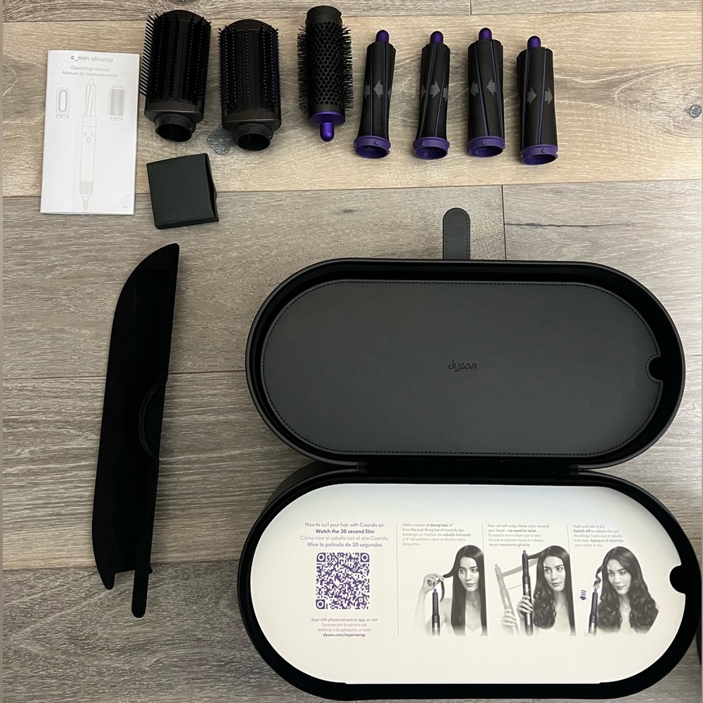 Dyson Airwrap attachments + box ONLY